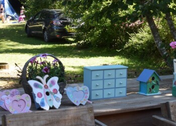 gemaakte werkjes op camping gemaakte werkjes decoupage op camping